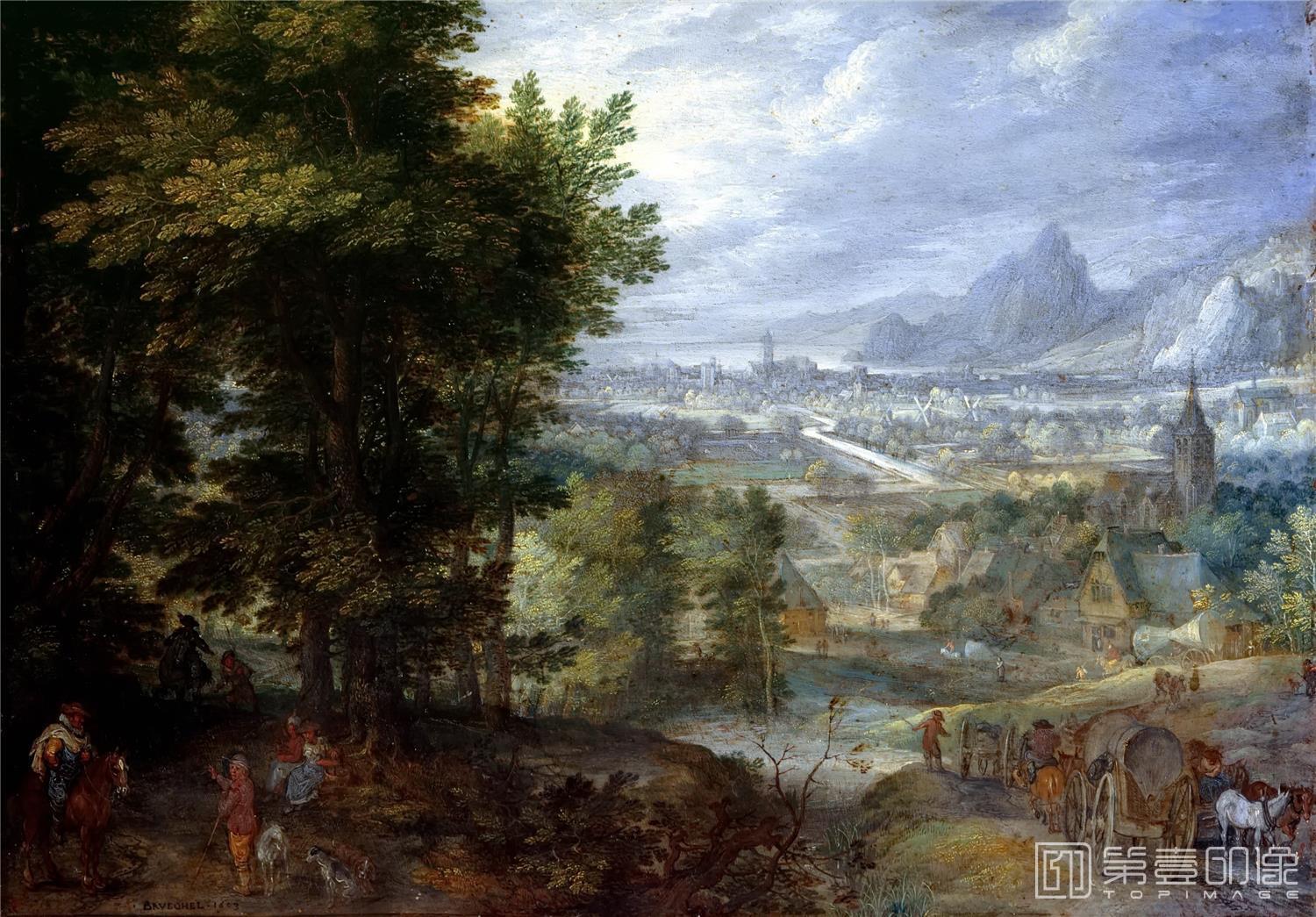油画-彼得·勃鲁盖尔 Jan Brueghel-080